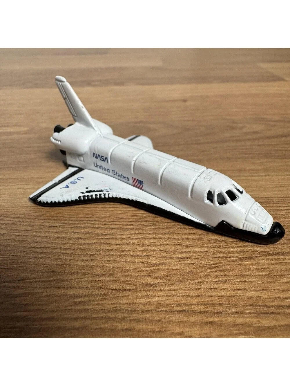 VTG ERTL NASA Space Shuttle USA Die Cast Attaches To ERTL  Transport  Plane